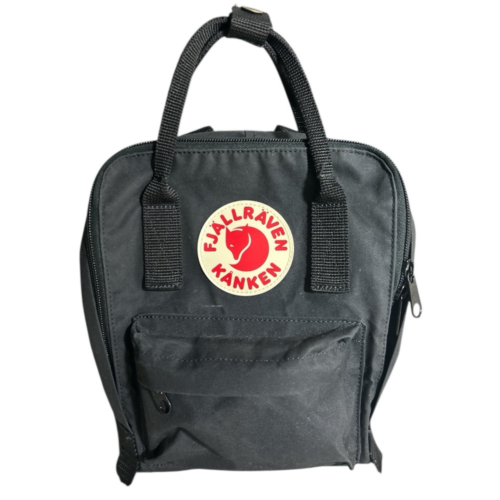 Fjallraven Kanken Mini Backpack in black